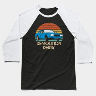 Vintage Demolition Derby Baseball T-Shirt